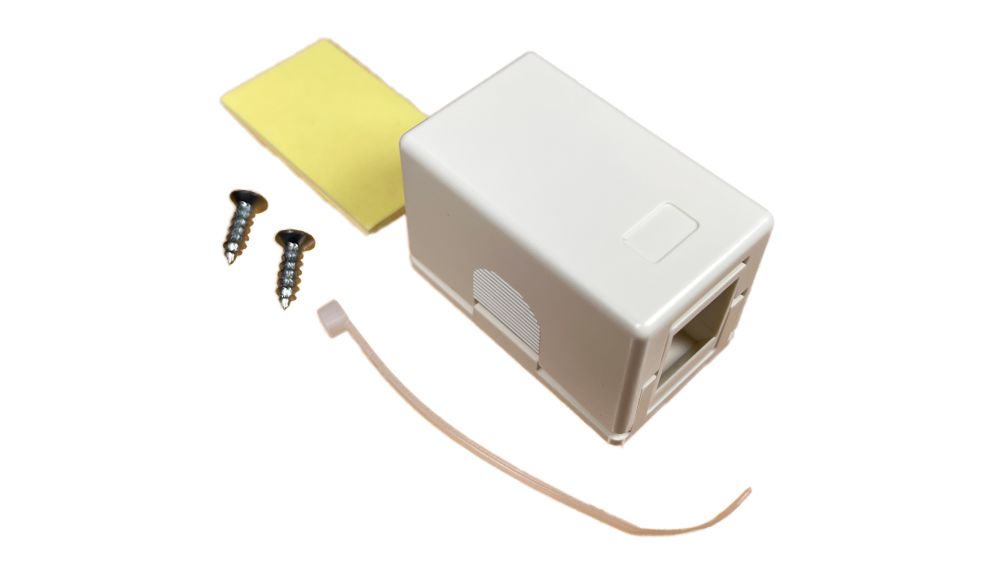 Boitier 1 port RJ45 Keystone